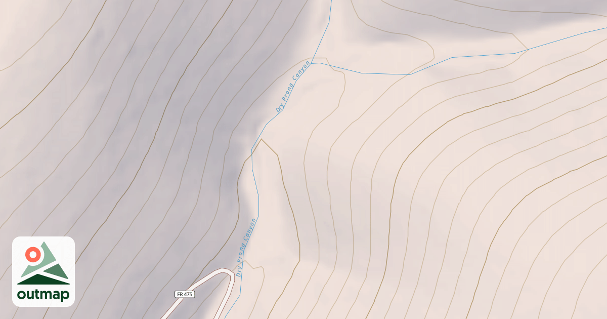 Map of USFS National Forest System Roads {968C4827-818F-400E-BBFA-851E24BDE760}