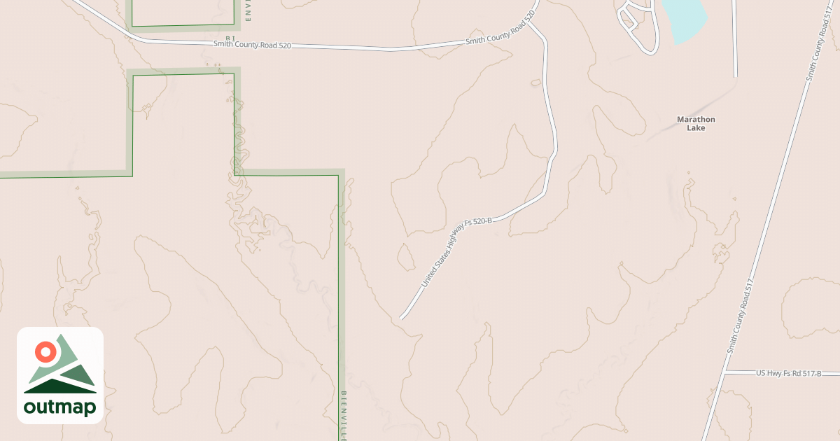 Map of USFS Motor Vehicle Use Map Roads {09AA1167-9AA3-42FB-A293-665C84849A9F}