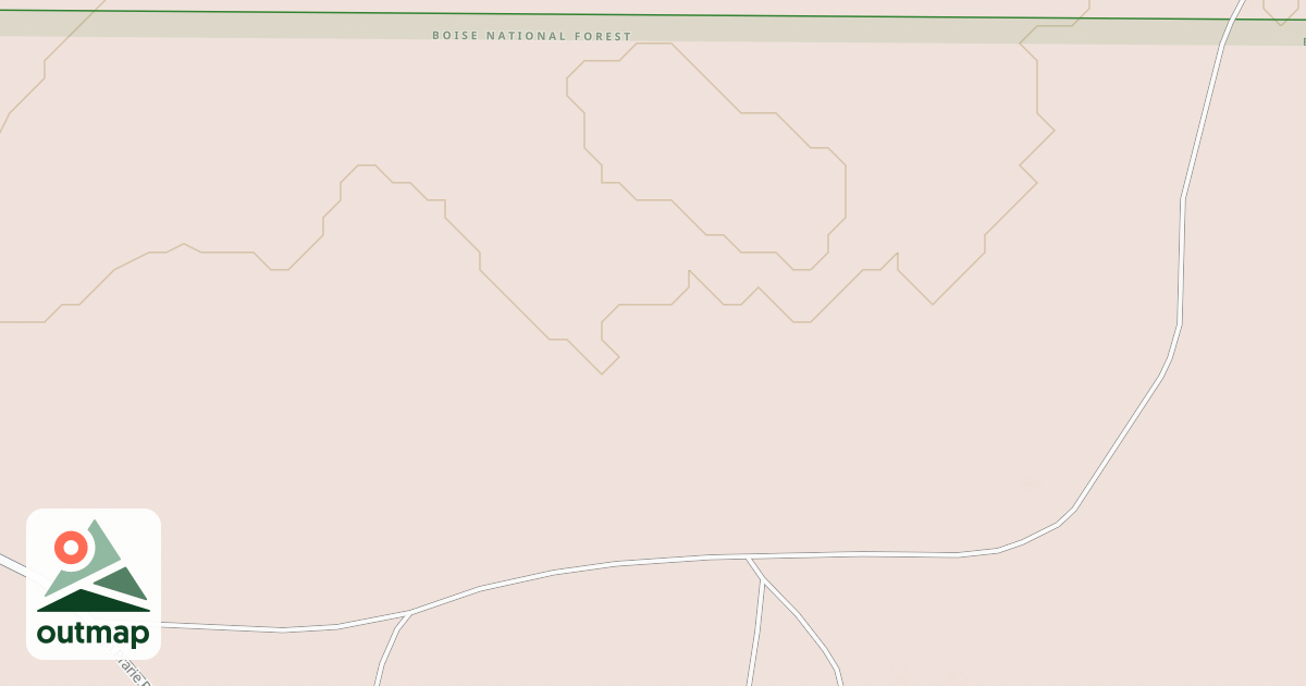 Map of MOORES FLAT