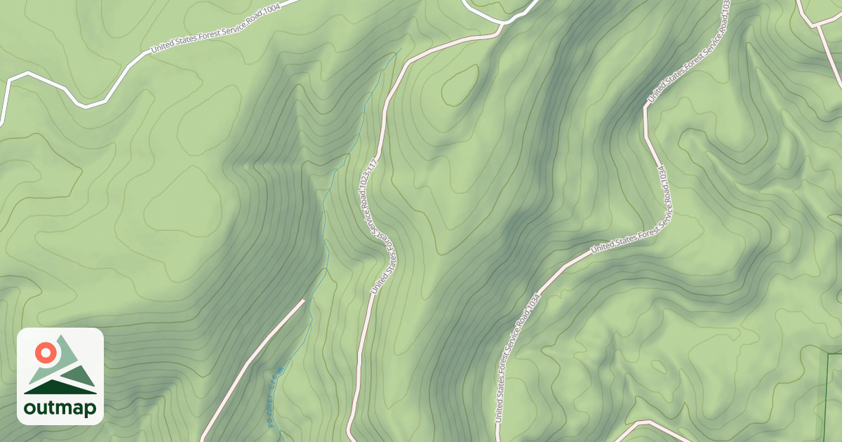 Map of FARMER CREEK