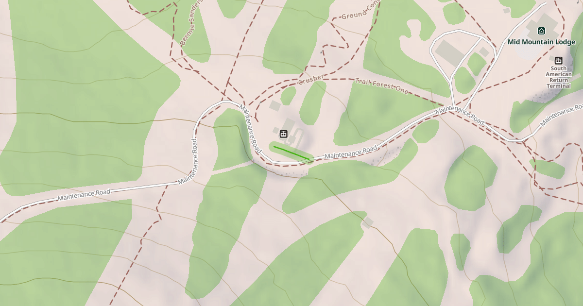 Map preview of Overpass