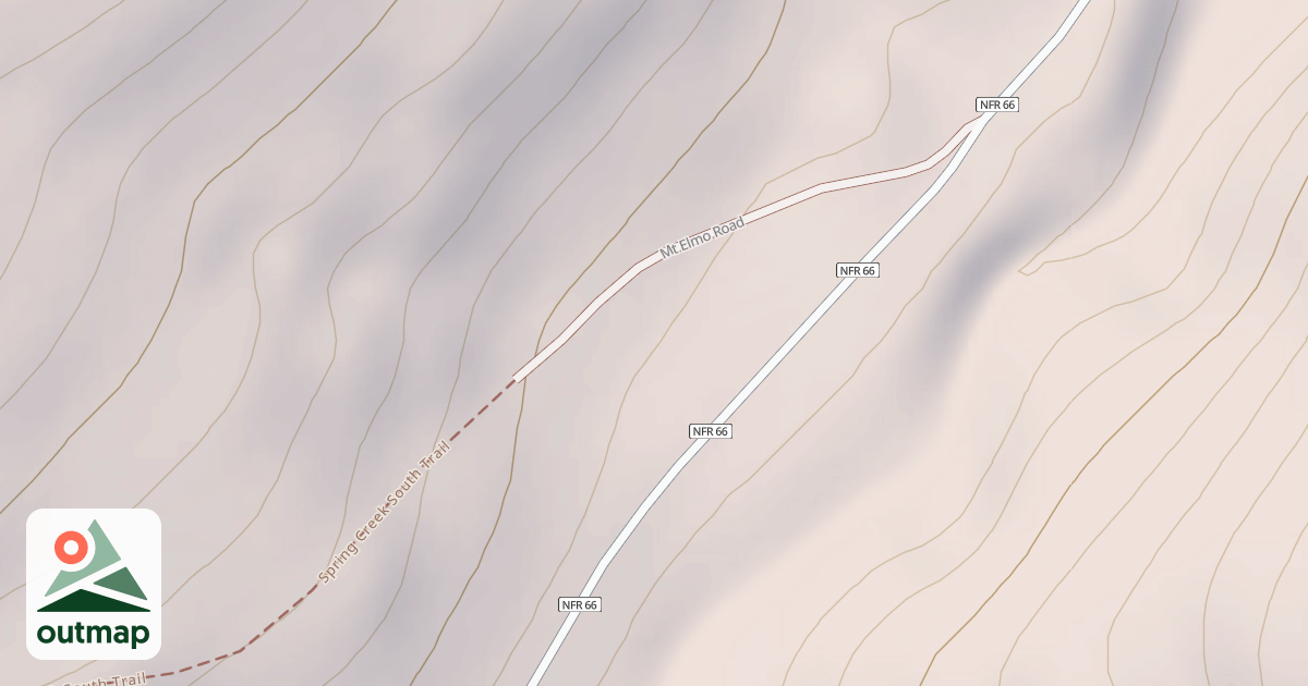Map of MOUNT ELMO