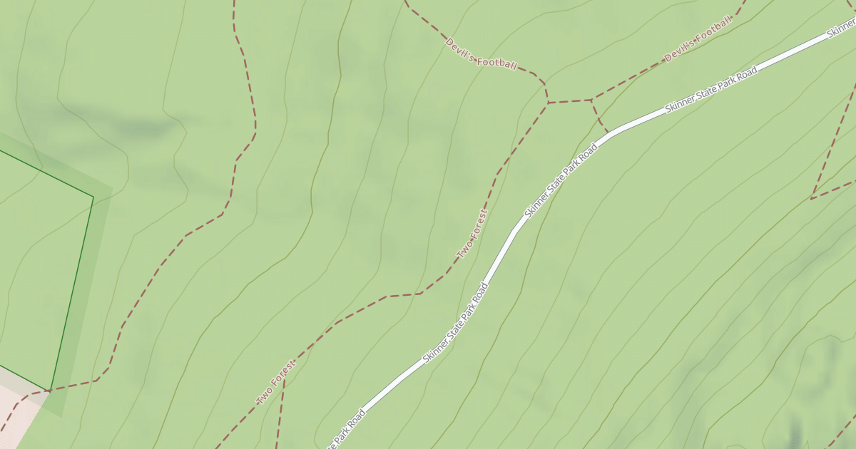Map preview of Two Forest Trail