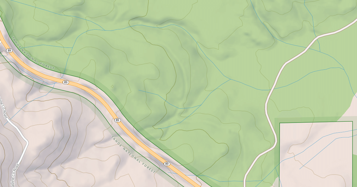 Map preview of CARMEN VALLEY SPUR