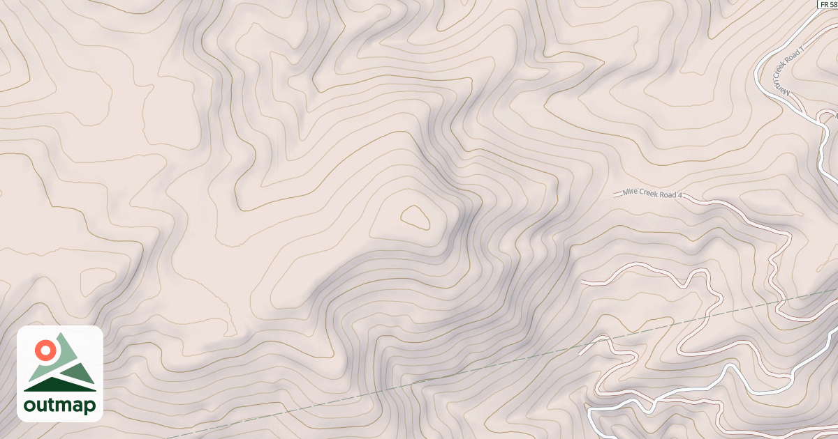 Map of MARTEN HILL