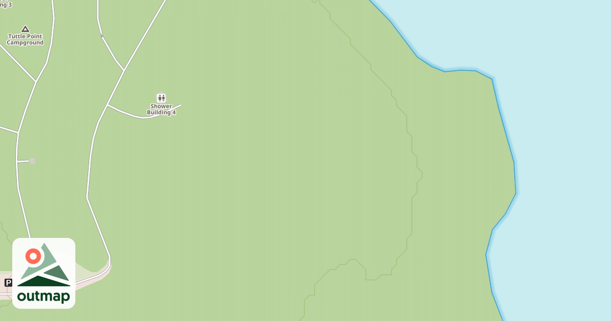 Map of Pymatuning State Park Snowmobile Trails