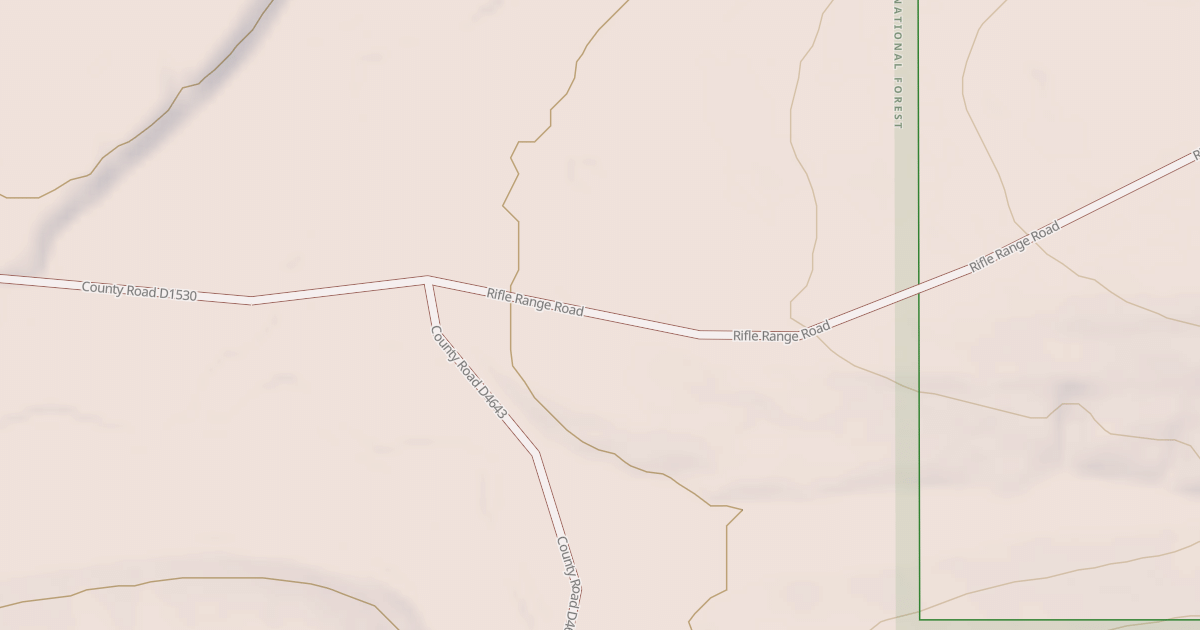 Map preview of POST MOUNTAIN