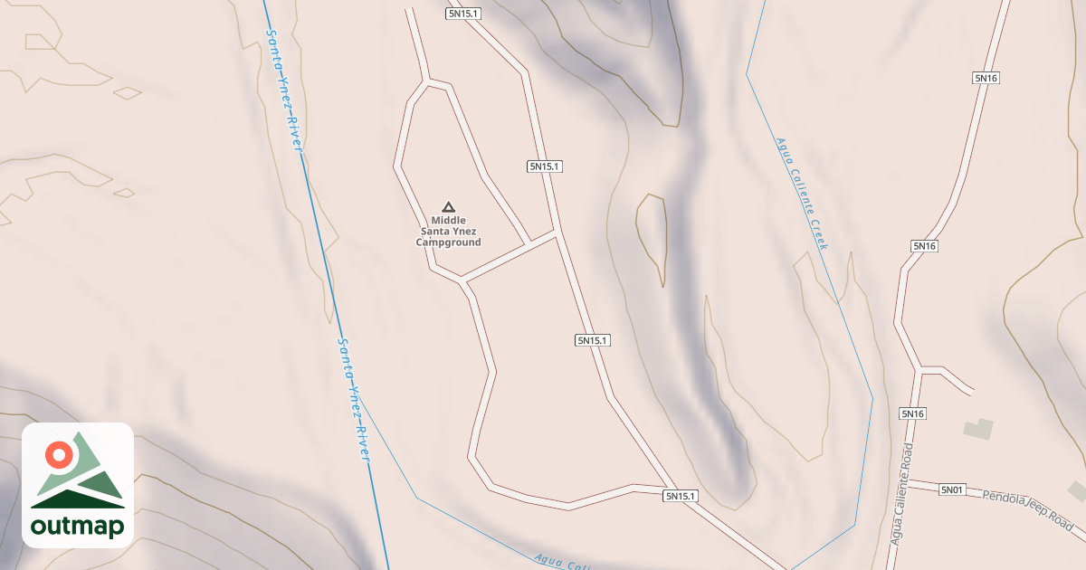 Map of MIDDLE S.Y. C.G.