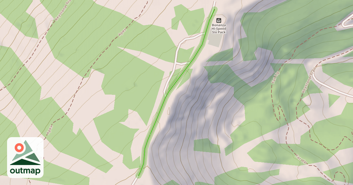Map of Meadow Road