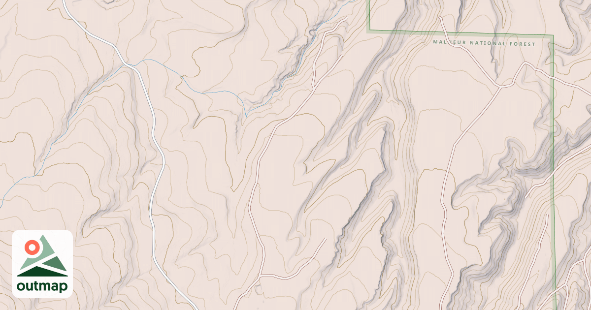Map of ROAD ENDS 2.122