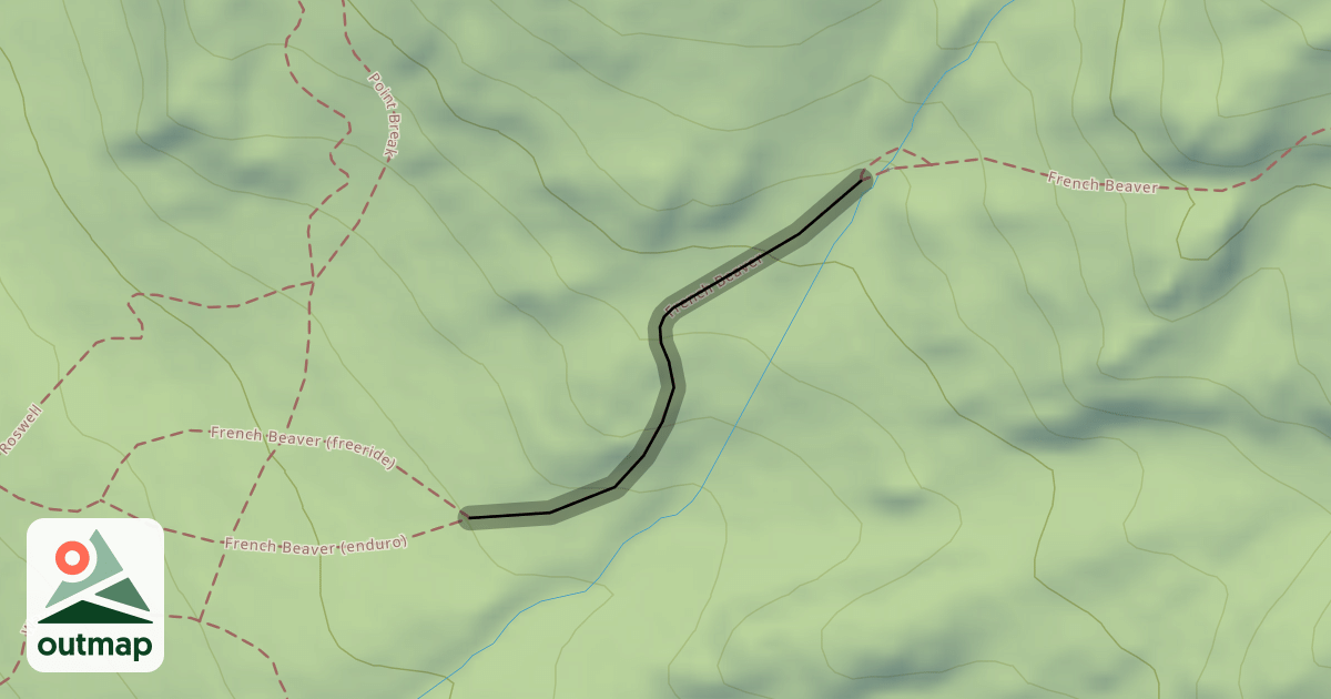 Map of French Beaver
