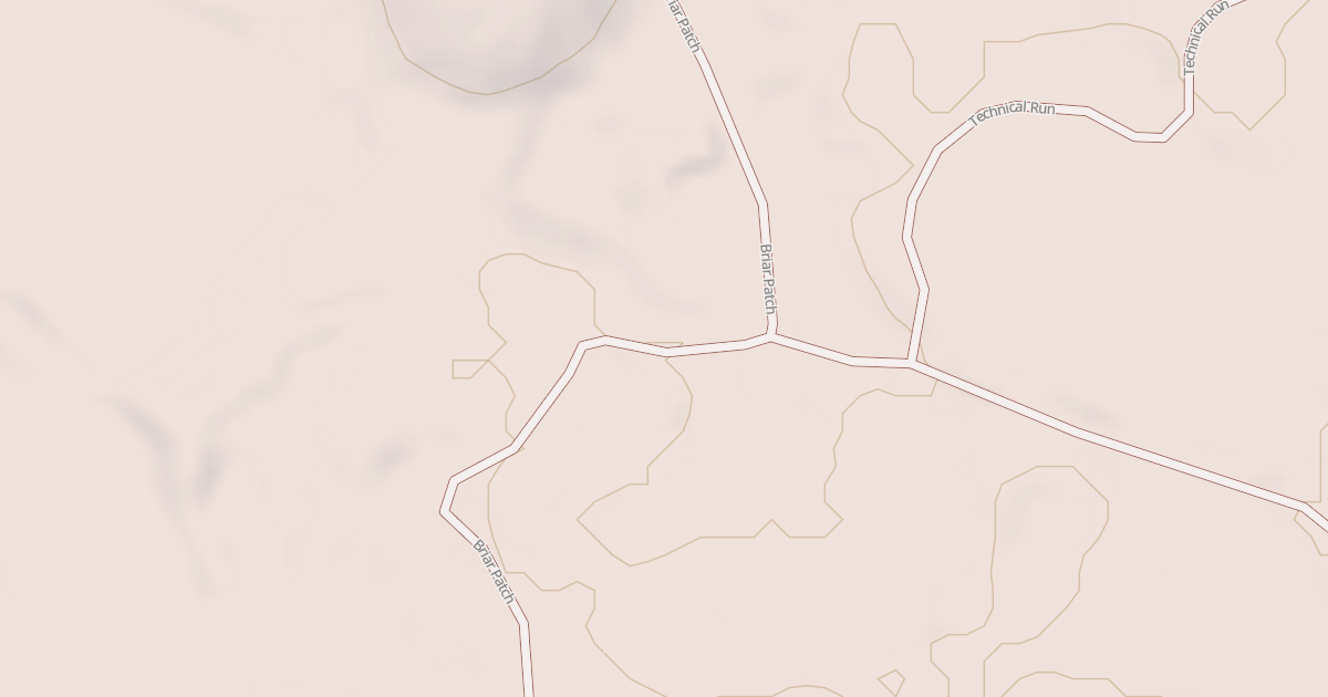 Map preview of Straight Arrows Trail