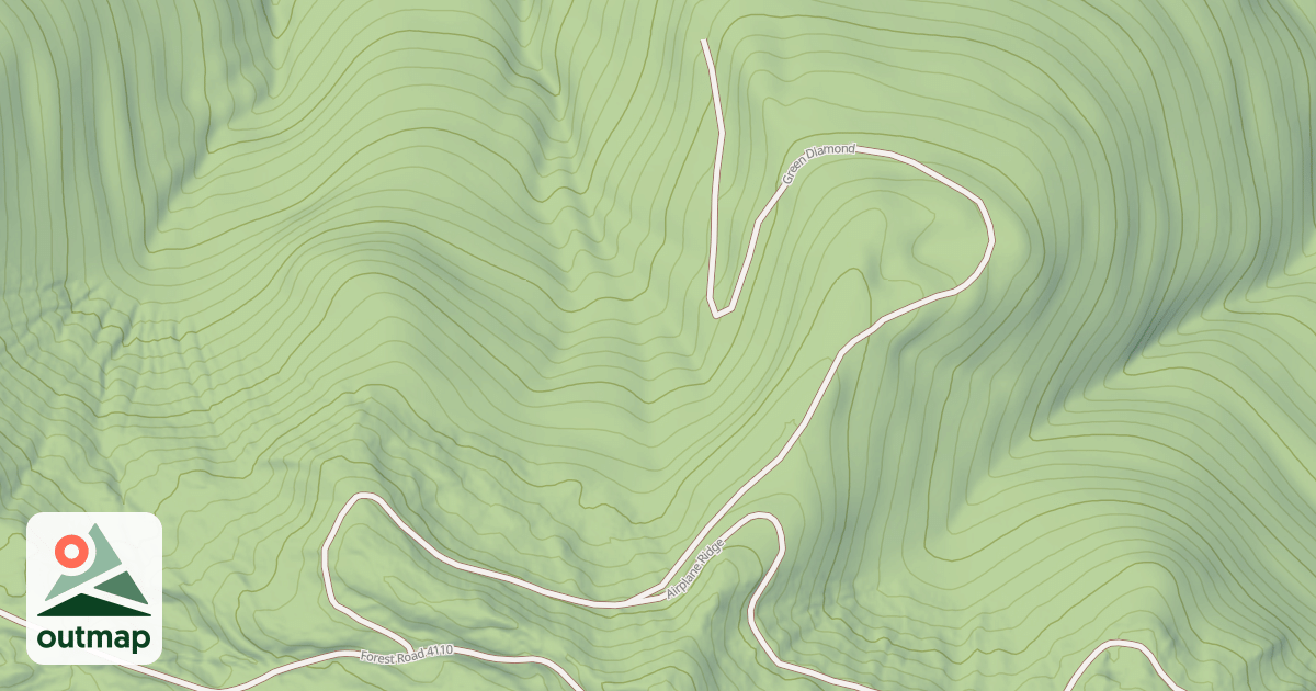 Map of GREEN DIAMOND