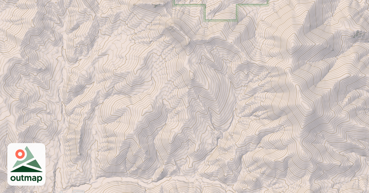 Map of Windy Mountain
