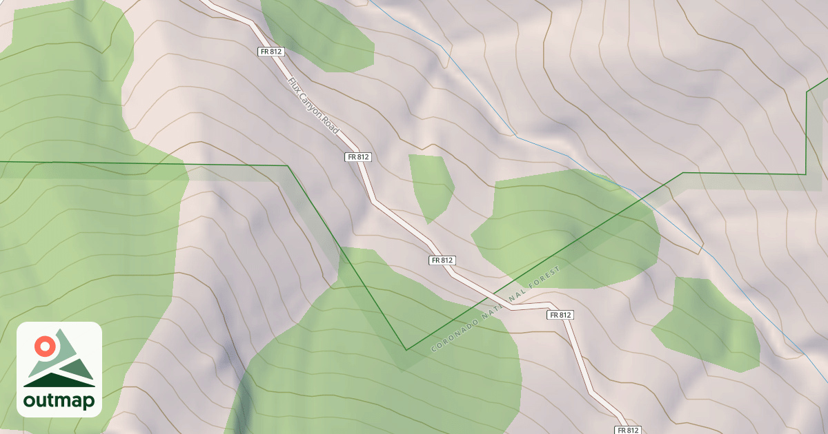 Map of FLUX CANYON