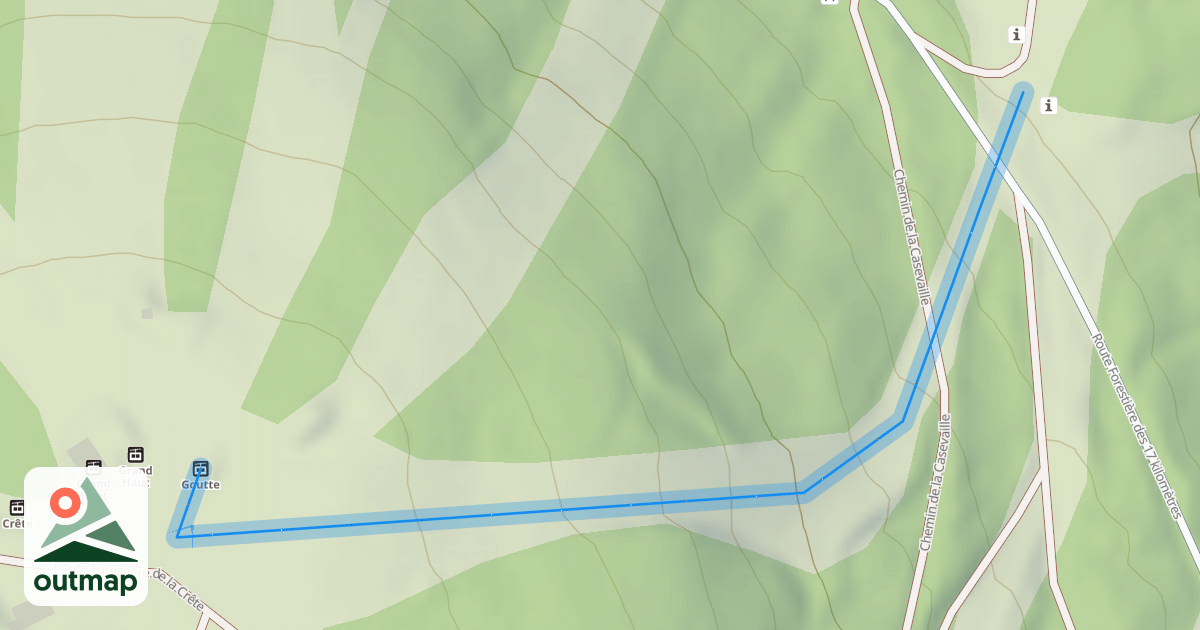 Map of Le Loup