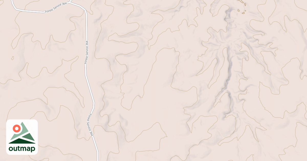 Map of USFS Motor Vehicle Use Map Roads {FDE64668-598E-4C18-B701-29B4C049FE71}