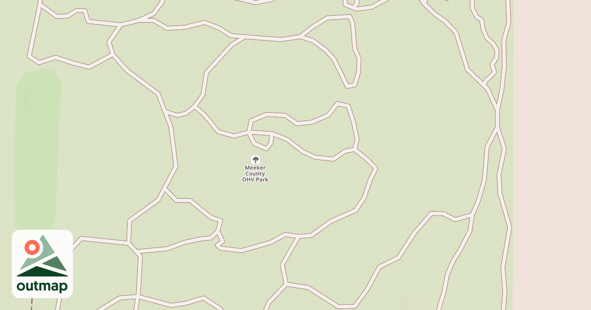 Map of Meeker County ATV/OHM Trails