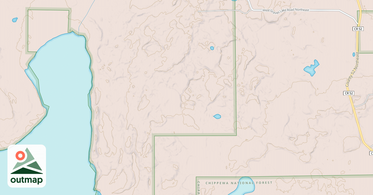 Map of LITTLE SAND LAKE