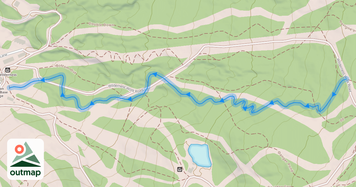 Map of Broken Bridge