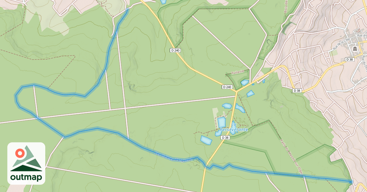 Map of Les Lisières d'Argensol