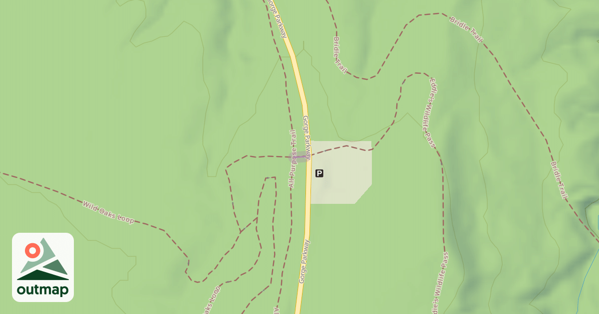 Map of Wild Oaks Loop