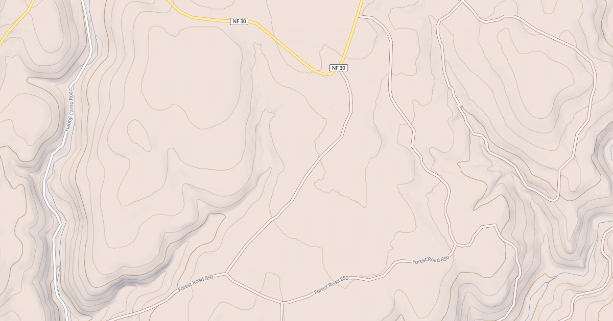 Map preview of USFS National Forest System Roads {AA01715B-02C4-45E6-AAC7-5DD135DA868F}