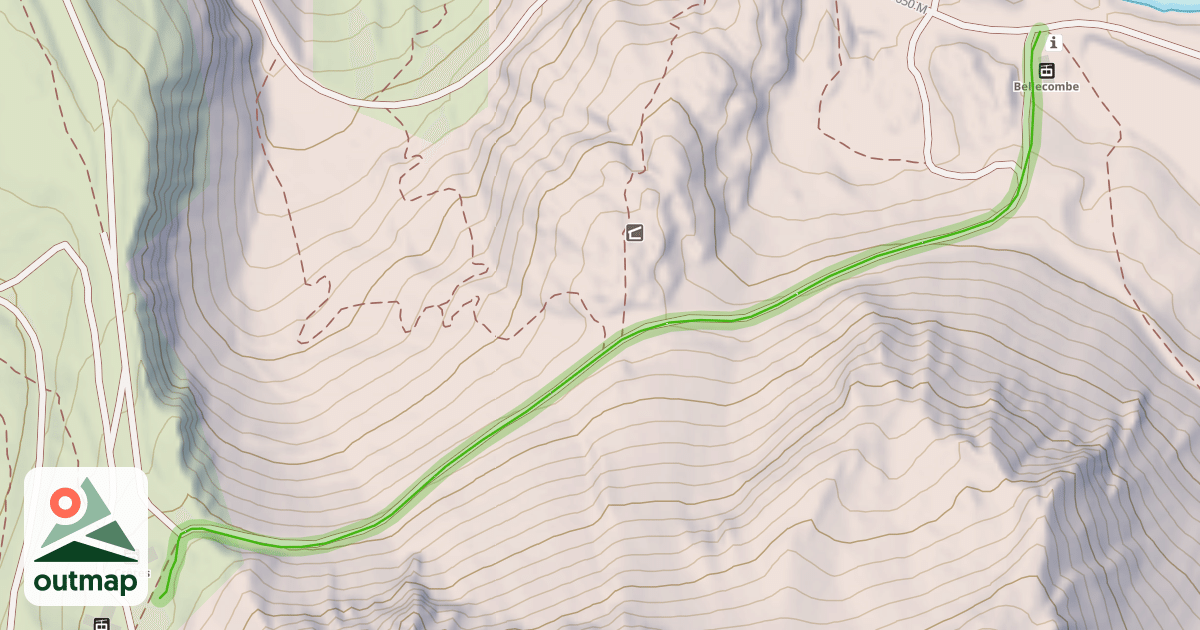 Map of Bellecombe 1
