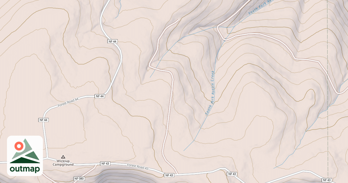 Map of USFS Motor Vehicle Use Map Roads {05B4E60F-EDBC-42F2-A4E1-31651DA07140}