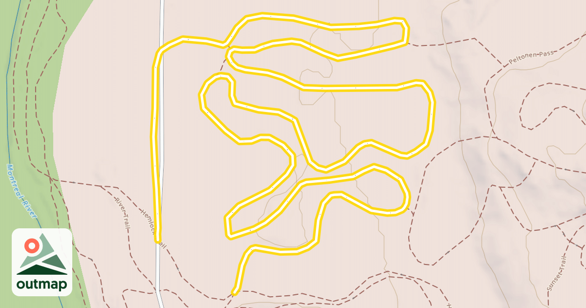 Map of Popple Flats