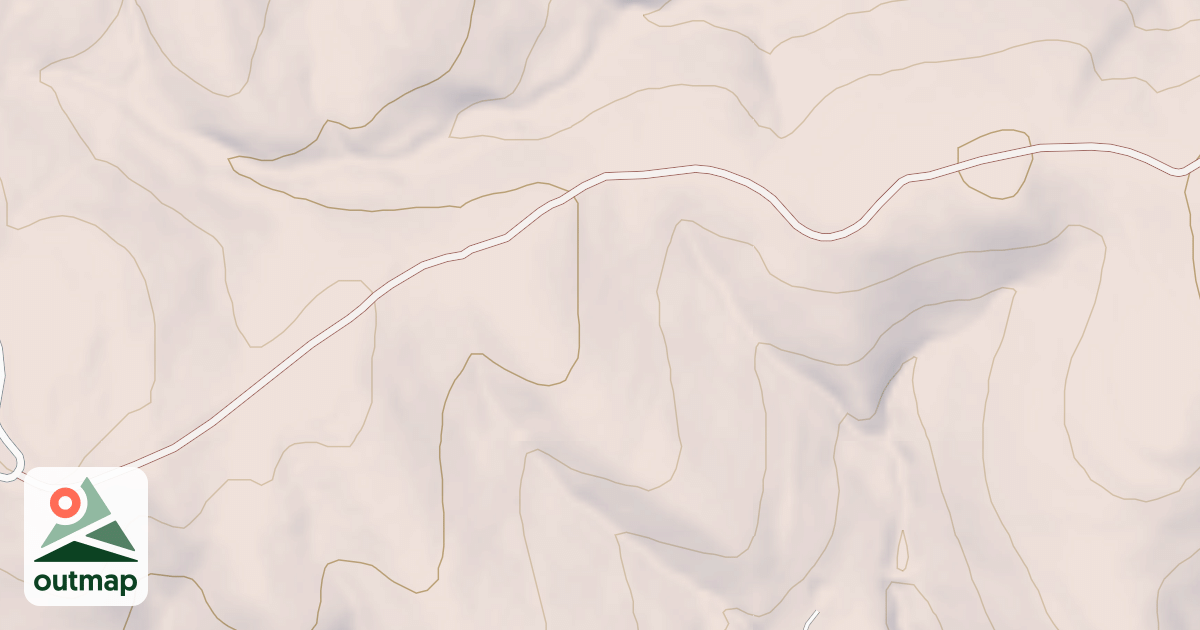 Map of COWGER RIDGE