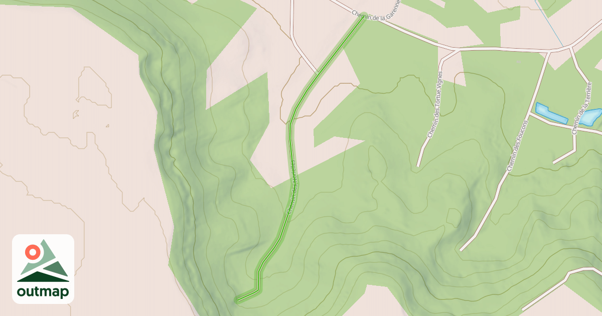 Map of Chemin des Norielles