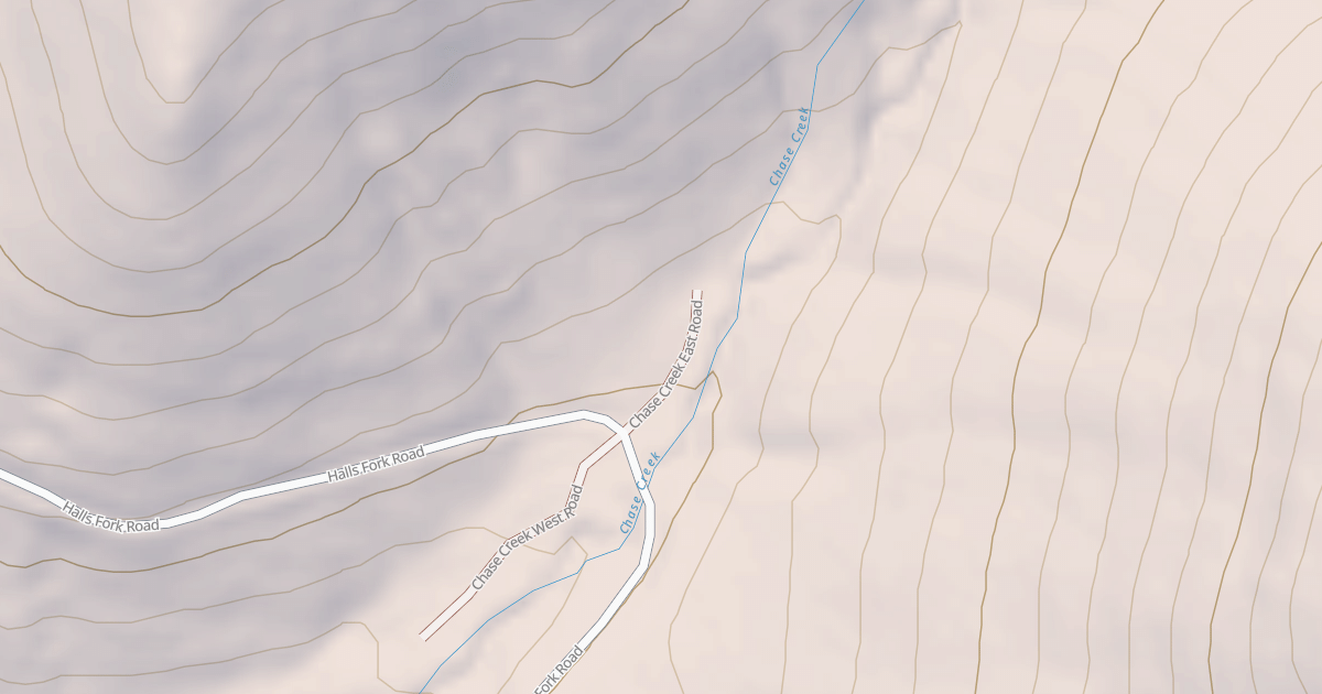 Map preview of CHASE CREEK EAST