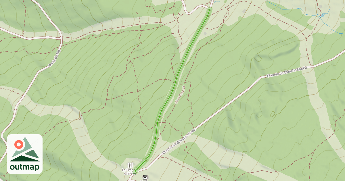 Map of Chemin de la Maitaz
