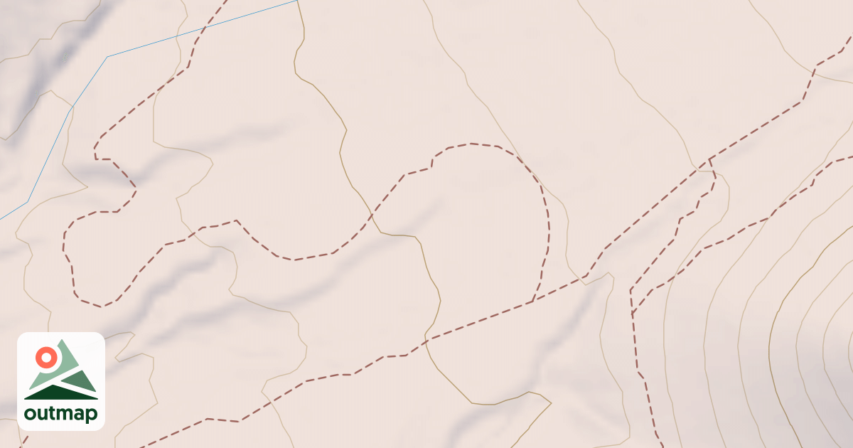 Map of Bar Canyon Trail