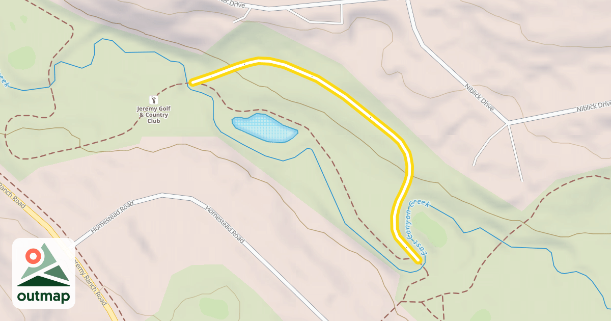Map of Lower Track