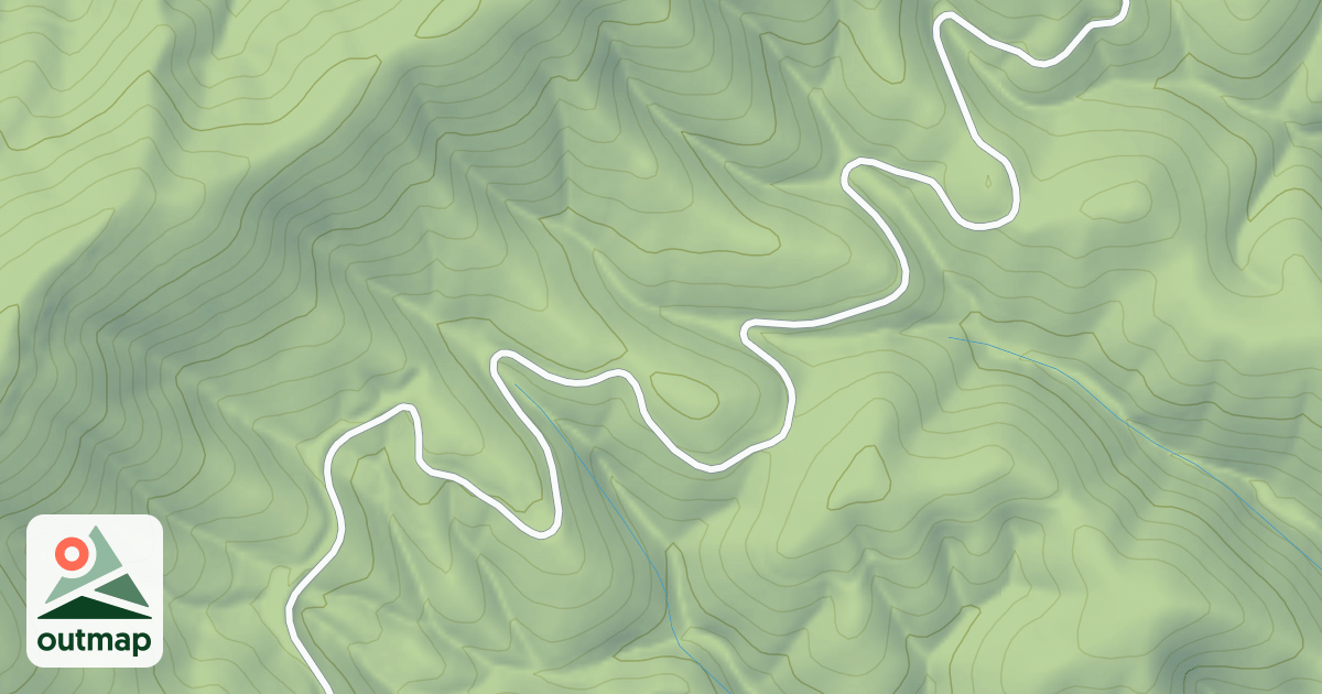 Map of LOWRY TOP-TIESKEE