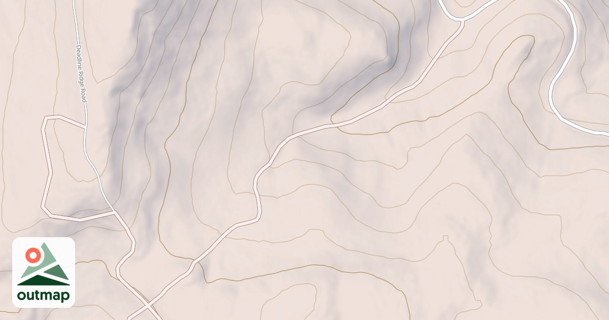 Map of Bear Hollow Burn