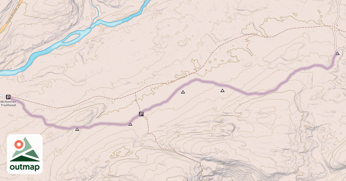 Map of Wolf Lake Landing Road