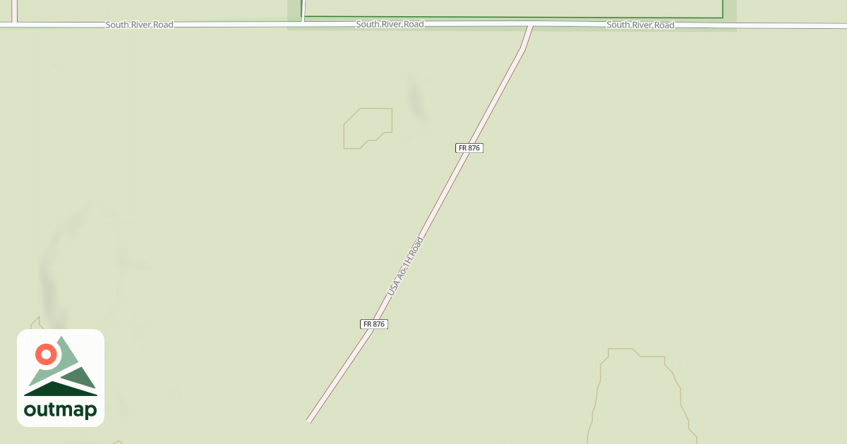 Map of USA AO-1H