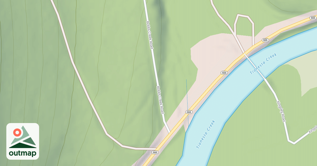 Map of DUNHAM SIDING