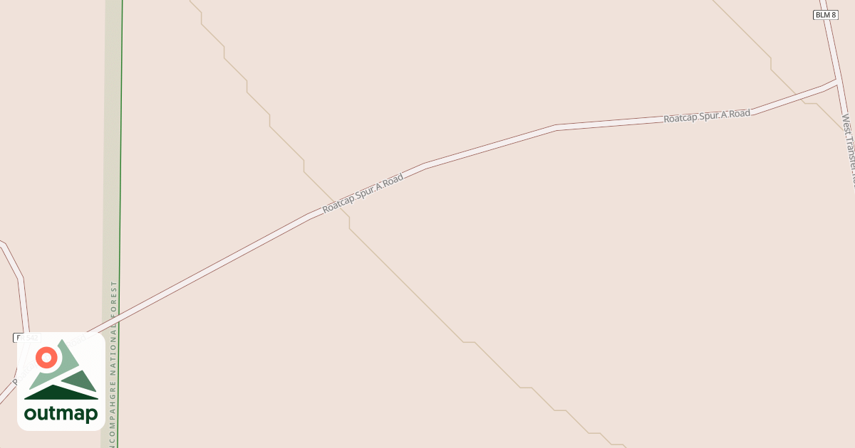 Map of BLM National GTLF Public Motorized Roads 3e65f894-9523-4817-a2f8-ad6352850955