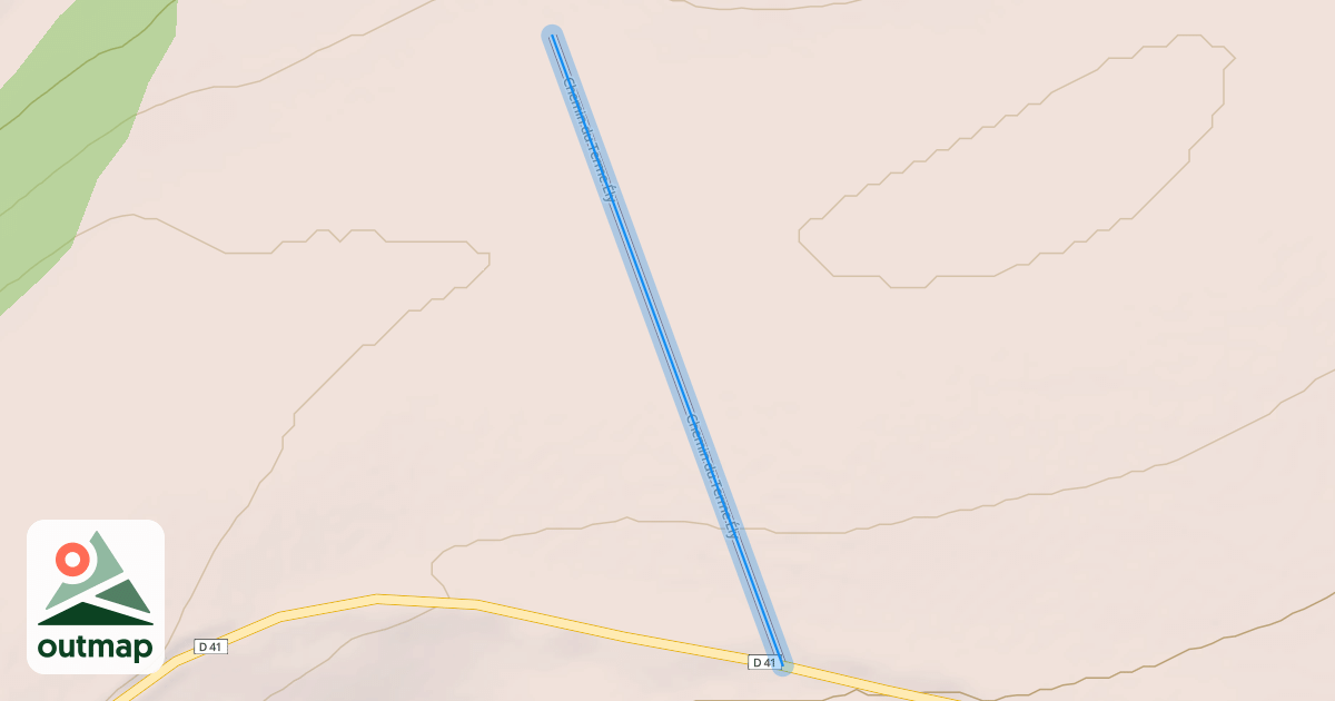 Map of Chemin du Terme Ély