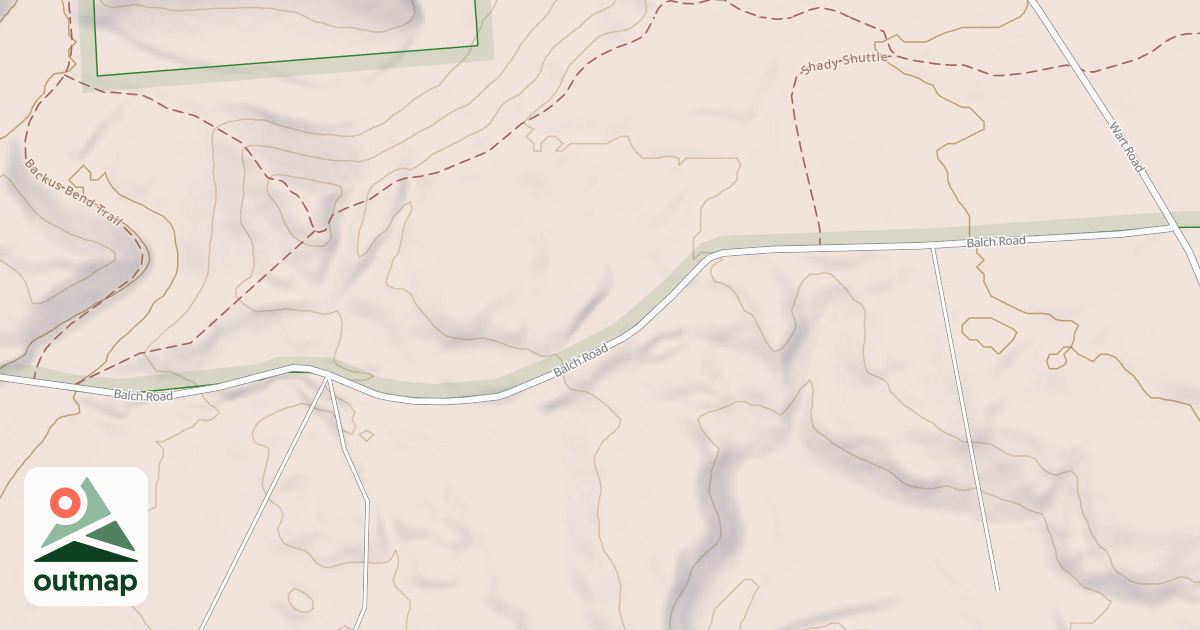 Map of Balch Road
