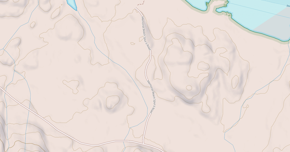 Map preview of MEMORIAL BEACH SPUR 6
