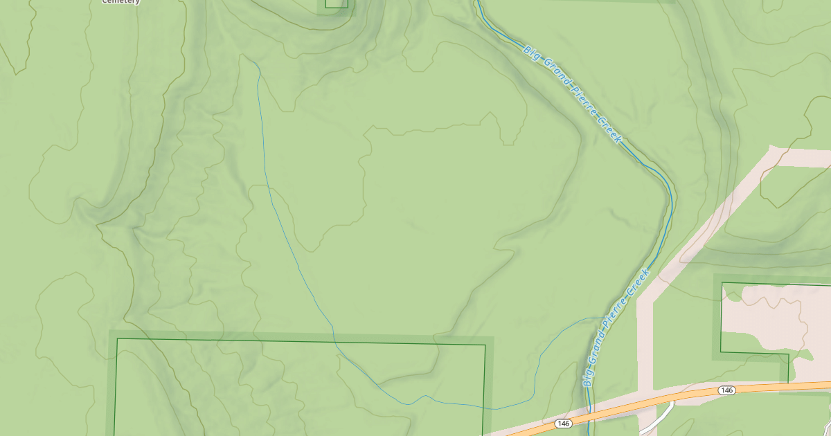 Map preview of GRAND PIERRE SOUTH