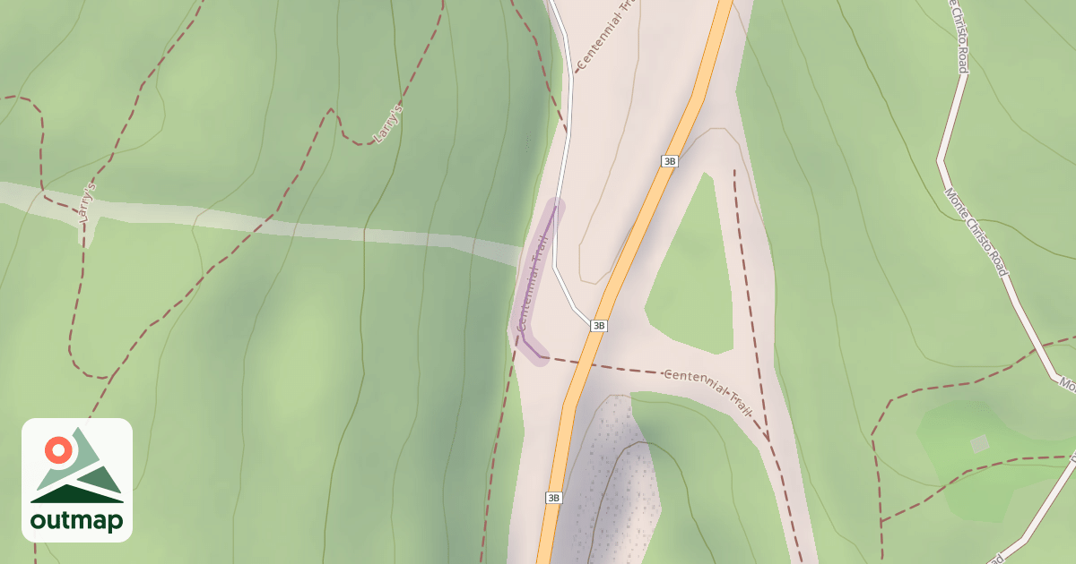 Map of Centennial Trail