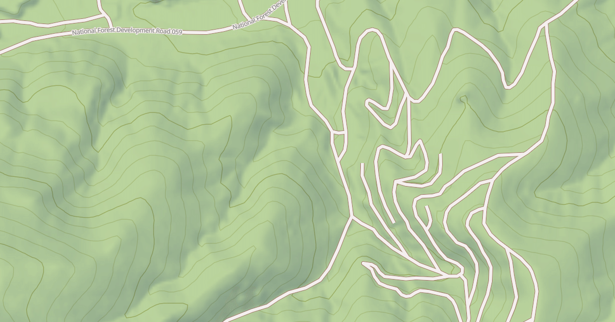 Map preview of WHEELER MINE ROAD