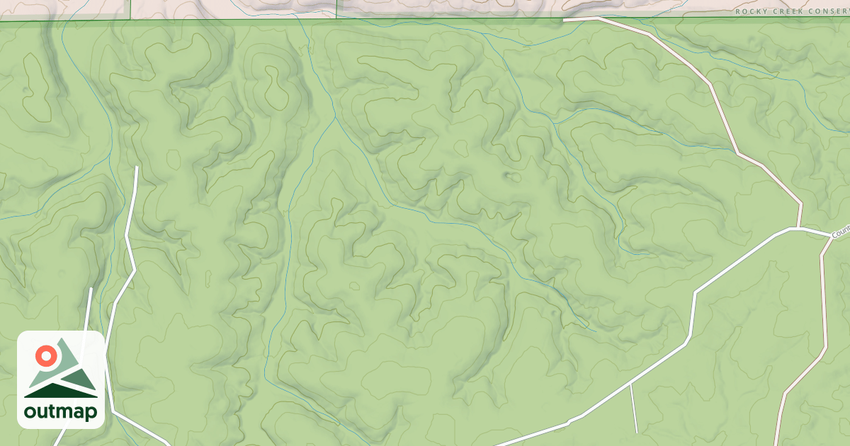 Map of PINE DRAINAGE