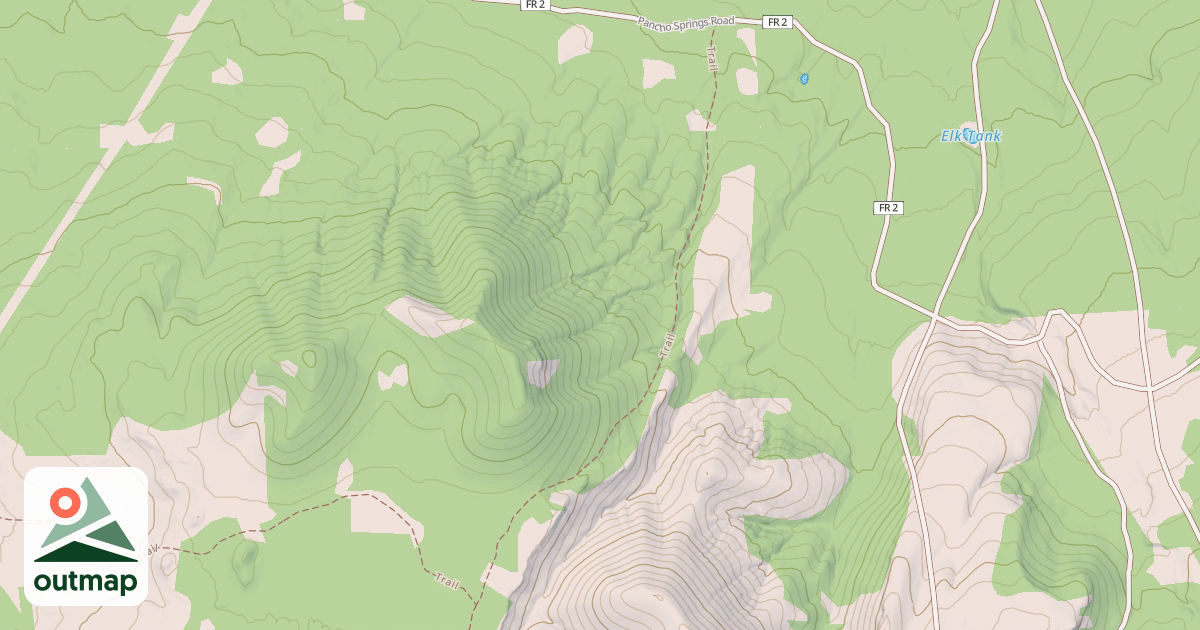 Map of USFS National Forest System Roads {8B21B7D5-914E-402E-9505-1BF9E7DA98E0}